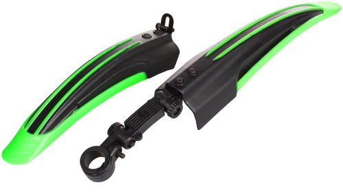 MERCO Multipack 6 pcs Shield 2.0 bike mudguards green - Bike Mudguard - Main image