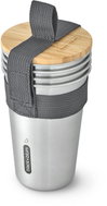 Black and Blum Europe BB-set of 4 Steel Mugs, 6 pieces - Camping Utensils