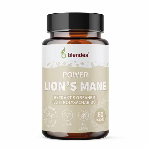 Blendea Lions Mane 60 capsules - Dietary Supplement - Main image