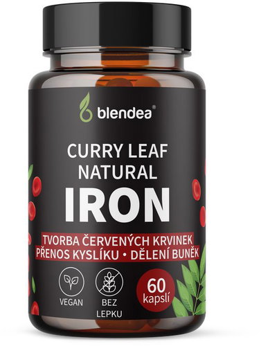 Blendea Curry Leaf Iron 60 capsules - Iron - Main image
