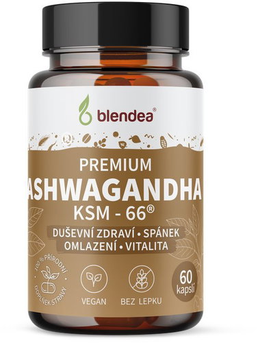 Blendea Capsules Ashwagandha KSM-66 60 capsules - Ashwagandha - Main image