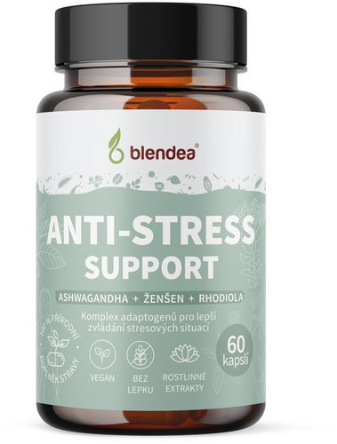 Blendea Anti-Stress Support 60 Capsules - Ashwagandha - Main image