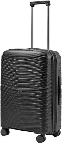 BLUMOONKY Travel case black M 66cm expandable - Suitcase - Main image