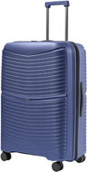 BLUMOONKY Travel case blue L 76cm expandable - Suitcase