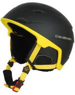 Blizzard Double ski helmet 60-62 Black Matt/Neon Yellow - Ski Helmet