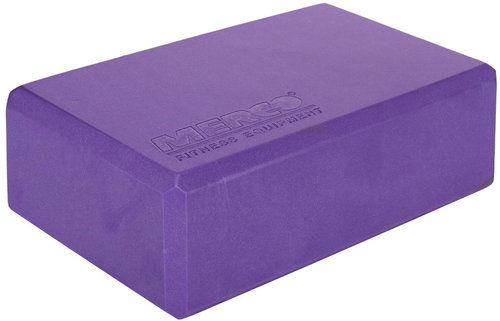 MERCO Multipack 4 pcs Yoga cube purple, 7,5 cm - Yoga Block - Main image