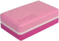 Merco Multipack 4 pcs Yoga Block Duo Yoga Block lilac - pink 7,5 cm - Yoga Block