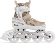 Blackwheels Flex Pro Nastavitelné kolečkové brusle béžové r. 35-38 - Roller Skates