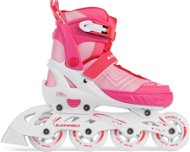 Blackwheels Nastavitelné kolečkové brusle růžové r. 36-39 - Roller Skates