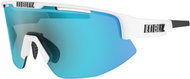 Bliz Matrix, Small, White Smoke w Blue Multi - Cycling Glasses