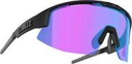 BLIZ - MATRIX NANO OPTICS Nordic Light Matt Black Violet in Blue Multi Cat.2 - 52104-14N - Cycling Glasses