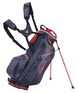 BIG MAX Stand Aqua Eight, black/red - Golf Bag