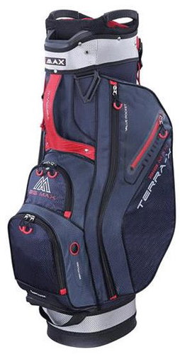 BIG MAX trolley bag Terra X, blue/silver/red - Golf Bag - Main image