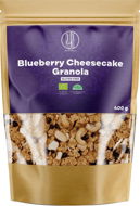 BrainMax Pure Blueberry Cheesecake Granola, Čučoriedky a Biela čokoláda, BIO, 400 g - Granola