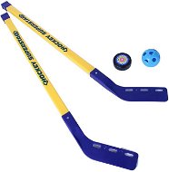 Hockey sticks with ball and puck 80 cm - Hockey Stick
