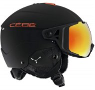 Cébé Element Visor - Matt Black Red size 56 - 59 cm - Ski Helmet