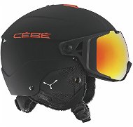 Cébé Element Visor - Matt Black Red size 59 - 61 cm - Ski Helmet