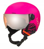 Bolle Quiz Visor-Matte Hot Pink - Ski Helmet