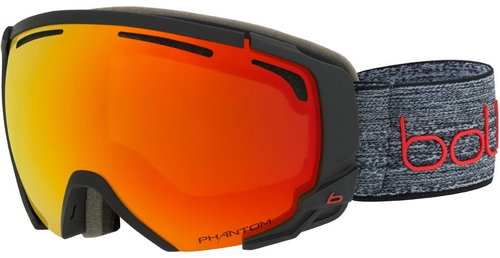 BOLLÉ SUPREME OTG Matte Dark Grey & Red Photochromic Phantom Fire Red Cat.1-3 - Ski Goggles - Main image