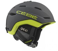 CÉBÉ VENTURE Matt Grey Lime 56-58 - Ski Helmet