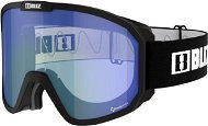 Bliz Rave Nano Optics, Matte Black w White logo/Orange w Blue Multi - Ski Goggles