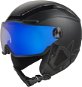 Bollé V-Line, Black Matte, Photochromic Blue Mirror Lens, Cat 1-3, size S (52-55cm) - Ski Helmet