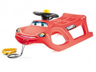 TULIMI Plastic sledge CAR, 91,3x36,2x44,9, capacity 50kg, red - Sledge