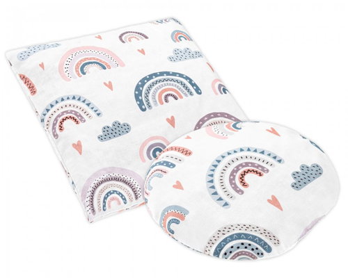 BocioLand Large and small heating pad thermophore with cherry pits - Rainbow - Warming Pad - Main image