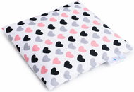BocioLand Large thermophore - heating pad with cherry pits, Hearts - pastel - Warming Pad