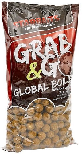 Starbaits Boilies Global Banana Cream 2,5 kg 24 mm - Boilies - Main image