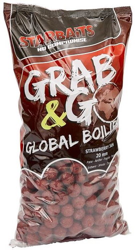 Starbaits Boilies Global Strawberry Jam 2,5 kg 24 mm - Boilies - Main image