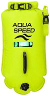 Aqua Speed Bojka plavecká Open Water 37 × 72 cm, žlutá + světlo - Buoy