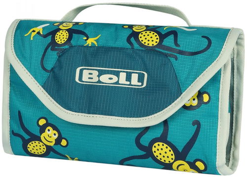Boll Kids toiletry Monkeys turquoise - Kosmetická taštička - Hlavní obrázek