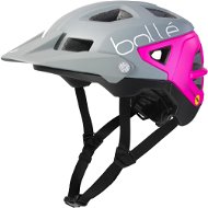 Bollé Trackdown Mips Matte Gray &amp; Neon Pink - Bike Helmet