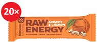 BOMBUS Raw energy-Apricot 50 g 20 ks - Raw tyčinka