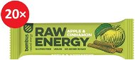 BOMBUS Raw energy – Apple 50 g 20 ks - Raw tyčinka