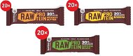 Bombus Raw protein 50 g 20 ks - Raw tyčinka
