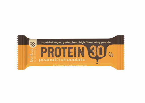 Bombus Protein 30%, 50g, Peanut&Chocolate - Protein Bar - Main image