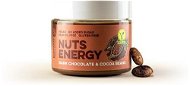 Bombus Nuts Energy Dark Chocolate & Cocoa beans 300 g - Orechový krém