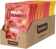 Bombus Fruit Energy gummies, Mixed flavours 5 x 35 g - Sweets