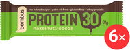Bombus Protein 30%,  6 x 50g, Hazelnut&Cocoa - Proteinová tyčinka