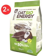 BOMBUS oat BIO energy 2 x 300 g, Coconut&Cocoa    - Ovesná kaše