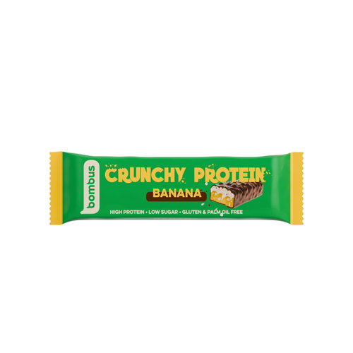 Bombus Crunchy Banana 50 g - Protein Bar - Main image