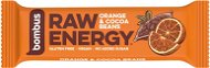 Raw szelet Bombus Raw Energy Orange and cocoa beans, 50g - Raw tyčinka