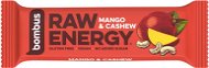 Raw szelet Bombus Raw Energy Mango and Cashew, 50g - Raw tyčinka