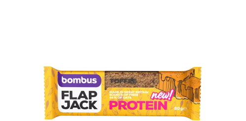 Bombus Flapjack Protein 80g, Toffee - Flapjack - Main image