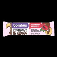 Bombus Fruit&Nut Bar Raspberry&Cashew 40g - Raw Bar
