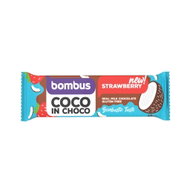 Bombus Coco in Choco Strawberry 40g - Raw Bar