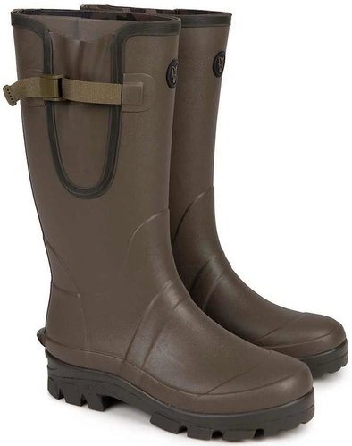 FOX Boots Neoprene Lined Camo/Khaki Rubber Boot 45 (UK11) - Wellies - Main image