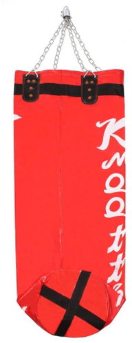 Merco Boxer 100 Boxing bag without filling red, 1 pc - Punching Bag - Main image